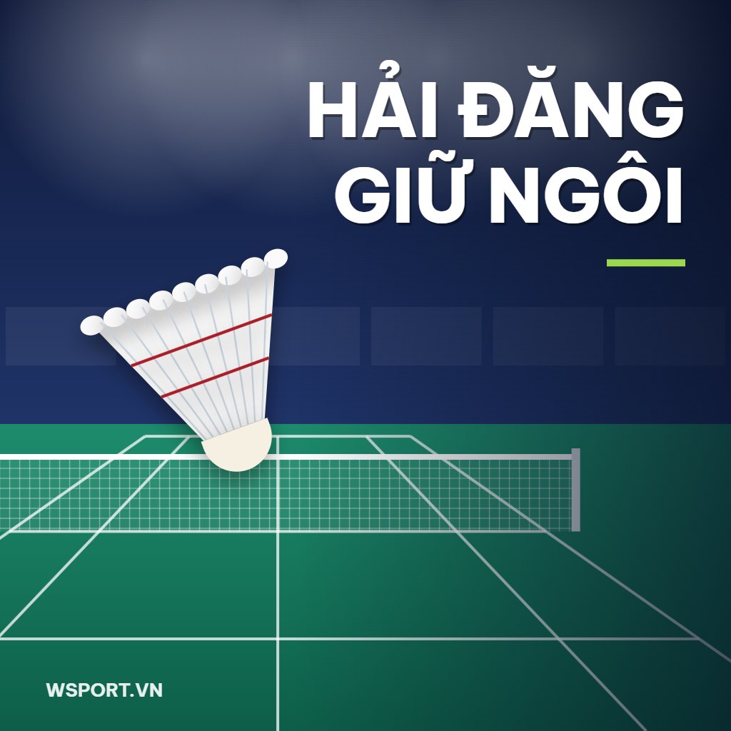 Nguyễn Hải Đăng vô địch đơn nam cầu lông quốc gia 2026