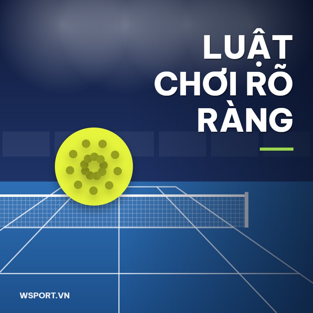 Thể thức và luật thi đấu pickleball Đại hội Thể thao toàn quốc 2026