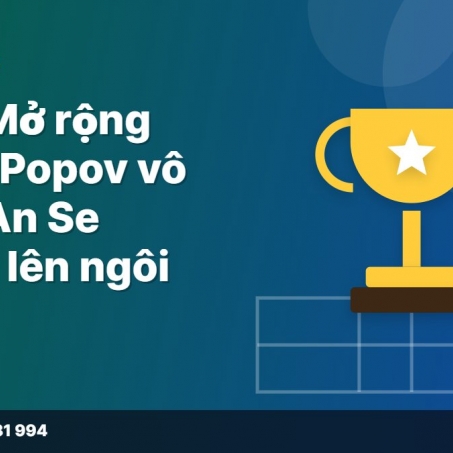 Pháp Mở rộng 2026: Christo Popov vô địch, An Se Young lên ngôi